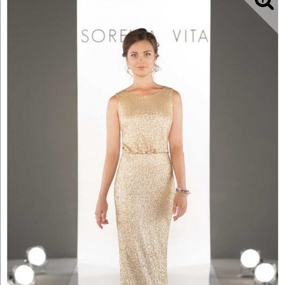 SORELLA VITA Dresses & Skirts - Sorella Vita #8824 Gold bridesmaid dress. Size 10
